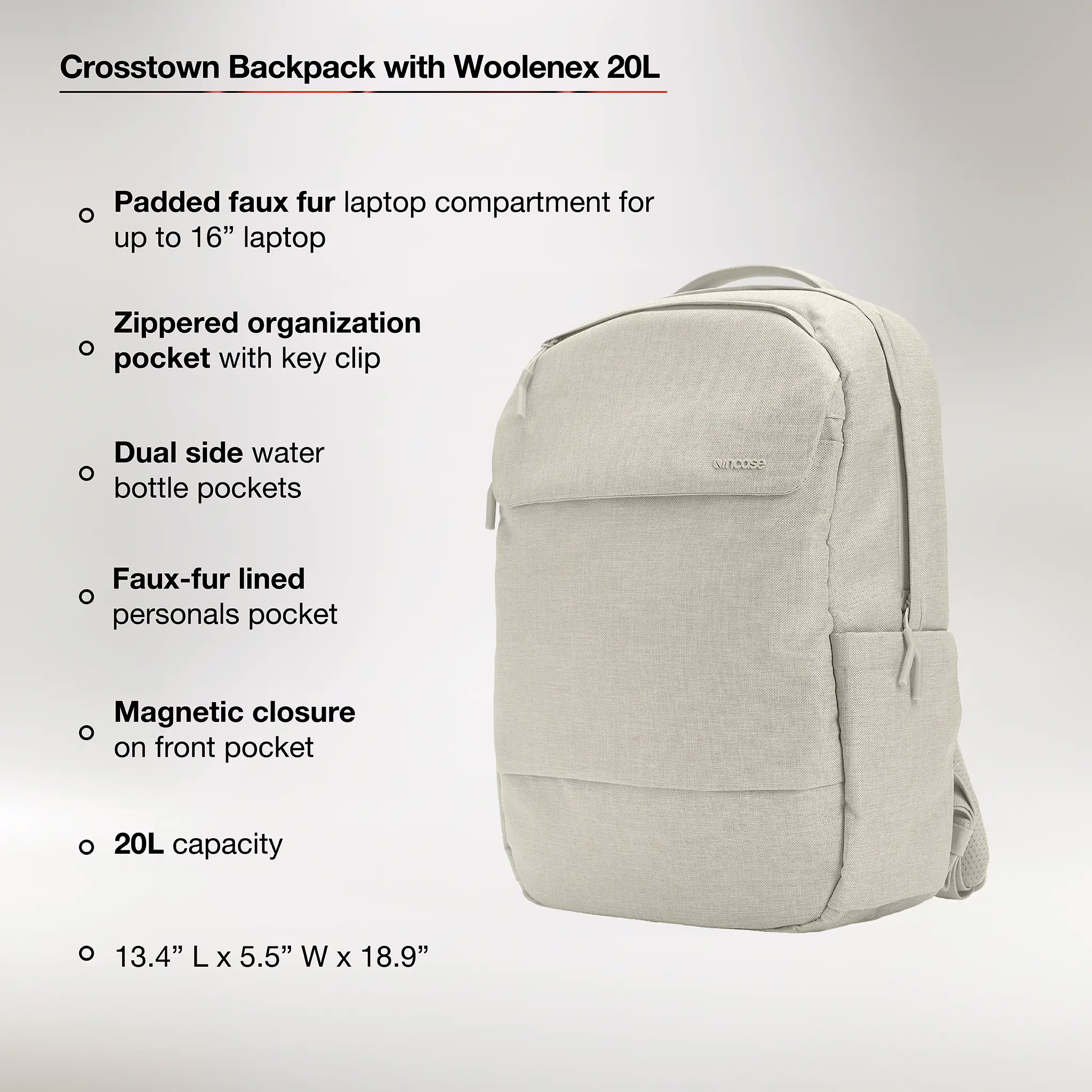 Crosstown Backpack with Woolenex 20L - Image 27